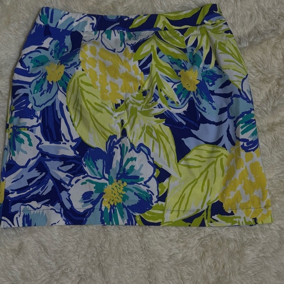Rafaella Blue & Yellow Skort Resort Wear - Picture 5 of 13